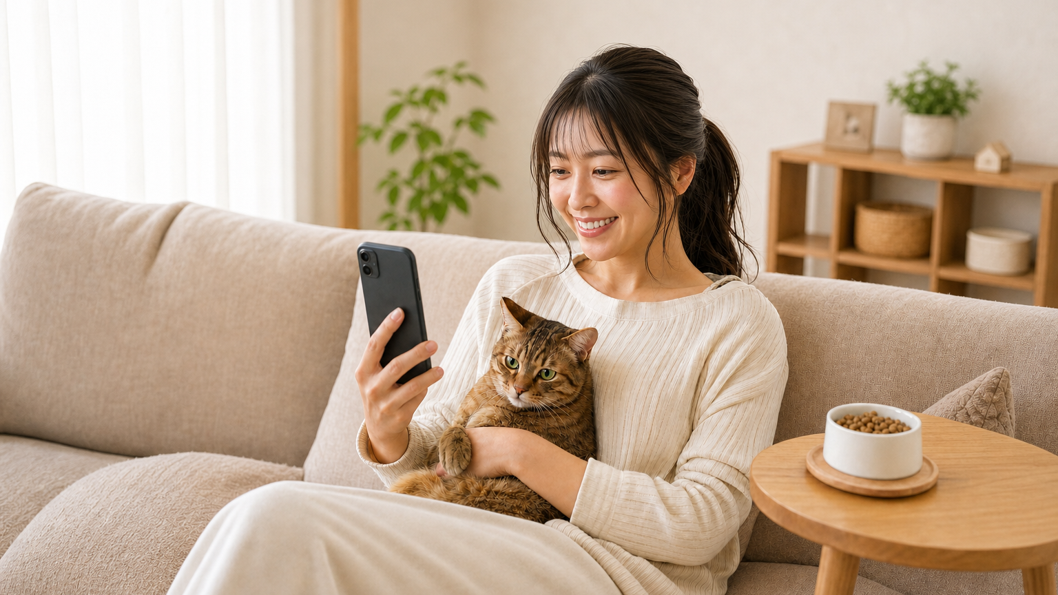 猫の食事相談をテーマにしたメンバーシップのメインビジュアル